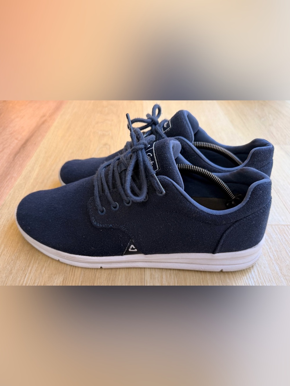 Cuater by Travis Mattews the Daily Wool Shoe in Navy size 13
